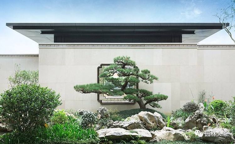 新中式,园林景观,园林,植物,庭院