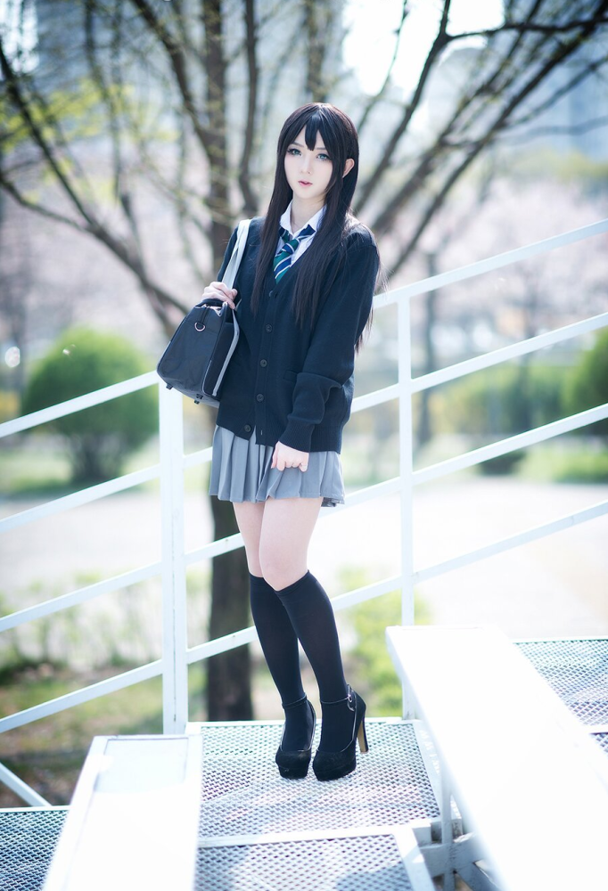 JKcosplay大师,JK真人cos 貂蝉 偶像大师,涩谷凛,jk制服,cosplay,少女