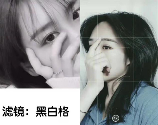 滤镜,拍照姿势,女生自拍