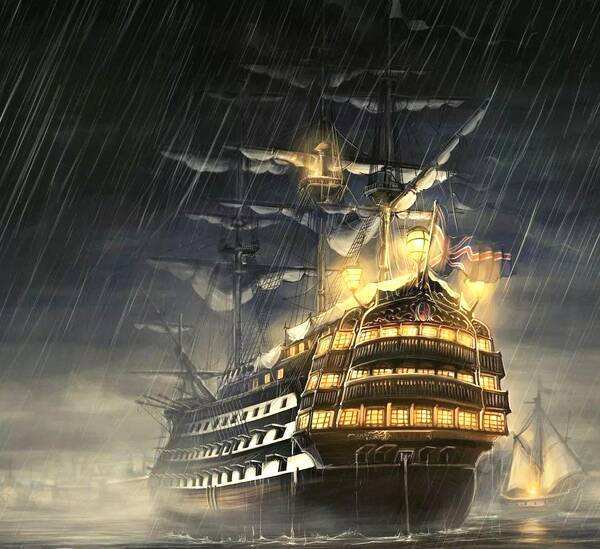 怒海争锋,300年前的海上巨无霸,风帆战列舰的辉煌时代