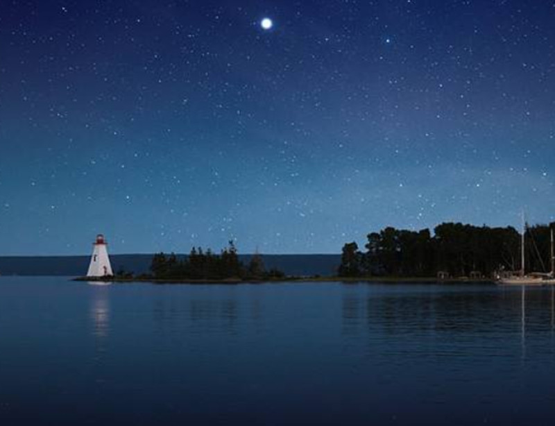 心理测试:你觉得哪个湖面的夜晚更安静,测你下半生的运气怎样?