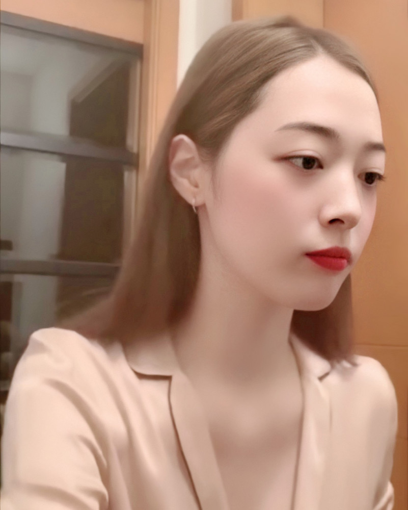 崔雪莉直播颜值,美颜滤镜下的她,颜值可不是一般的高!