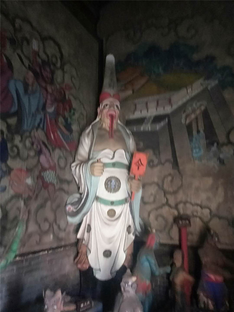 平遥城隍庙-是中国道教庙宇殿堂的典型建筑形式