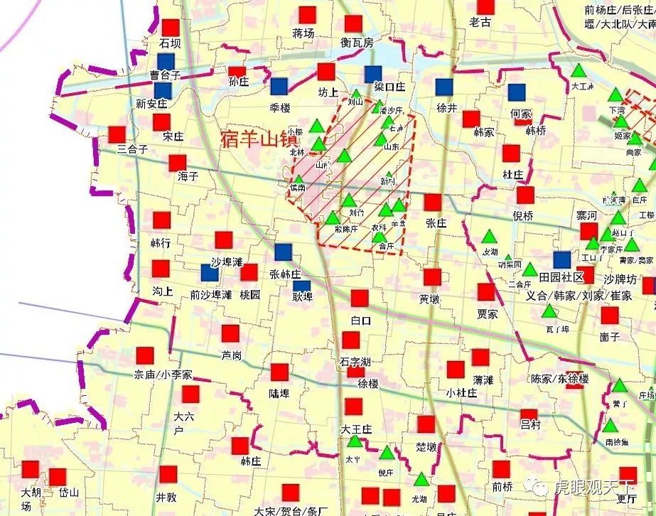 徐州市邳州镇村布局规划公示 3街道21镇共433个村庄将