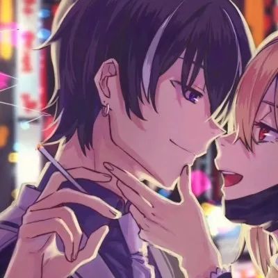 冷酷帅气情侣头像一男一女