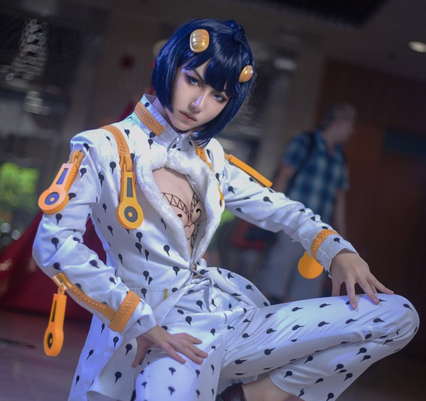 jojo的奇妙冒险:布加拉提cosplay,你觉得好看吗?