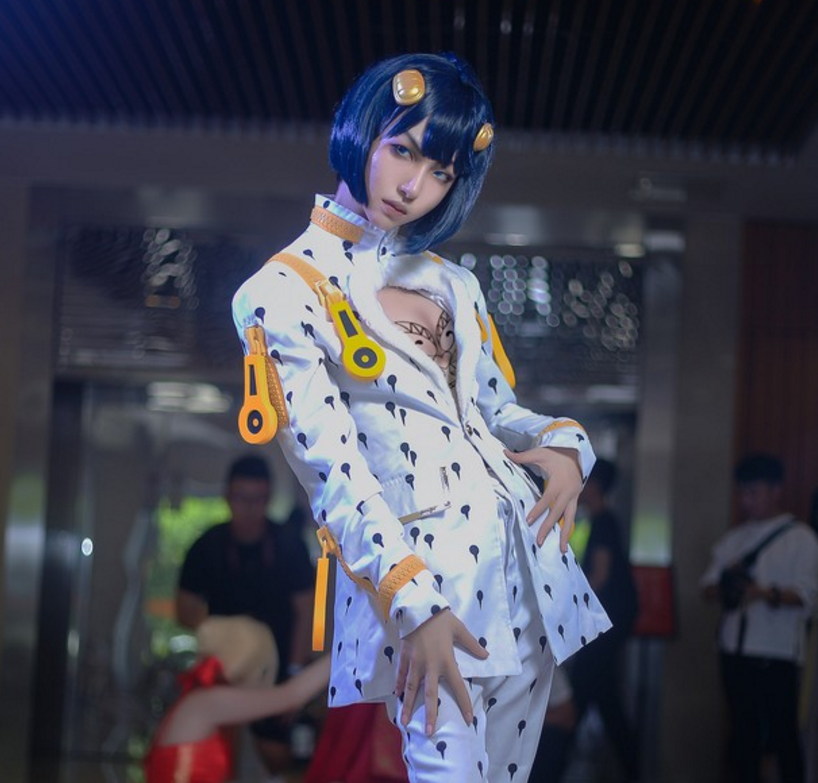 jojo的奇妙冒险:布加拉提cosplay,你觉得好看吗?