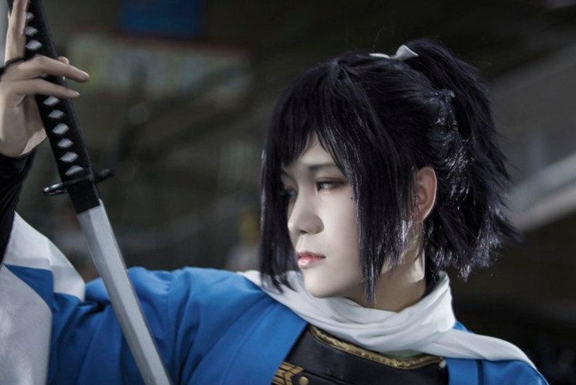 刀剑乱舞:刀男cosplay太帅了