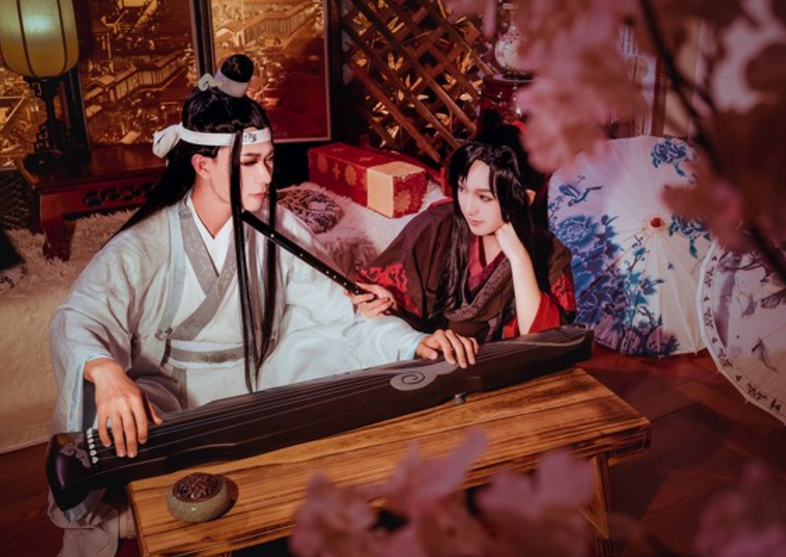 魔道祖师:蓝忘机 魏无羡cosplay太好看了-天天快报