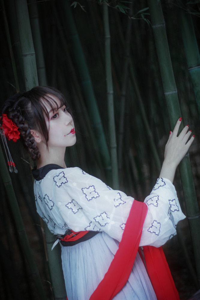 优雅端庄的襦裙汉服少女cos第五辑