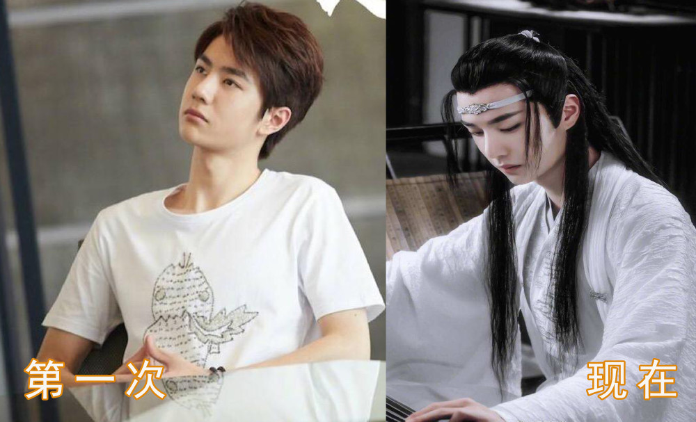 第一次演戏vs现在:蔡徐坤青涩,肖战可爱,王一博清冷,他直接转型