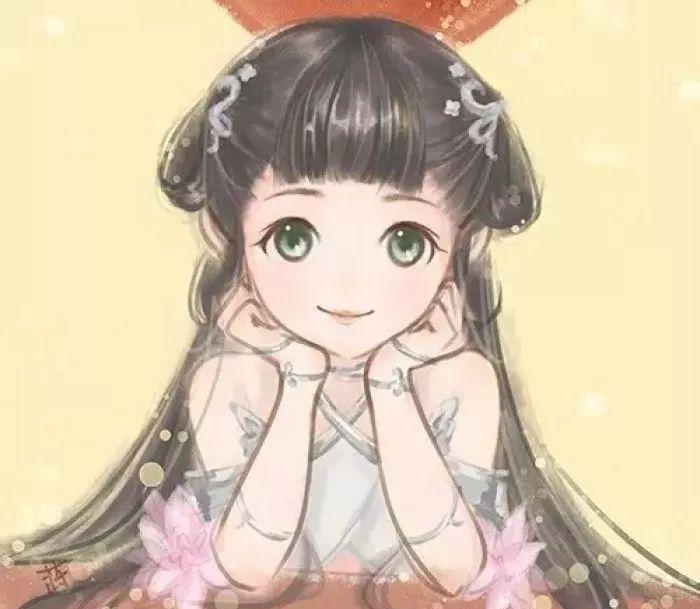 古风丸子头小萝莉