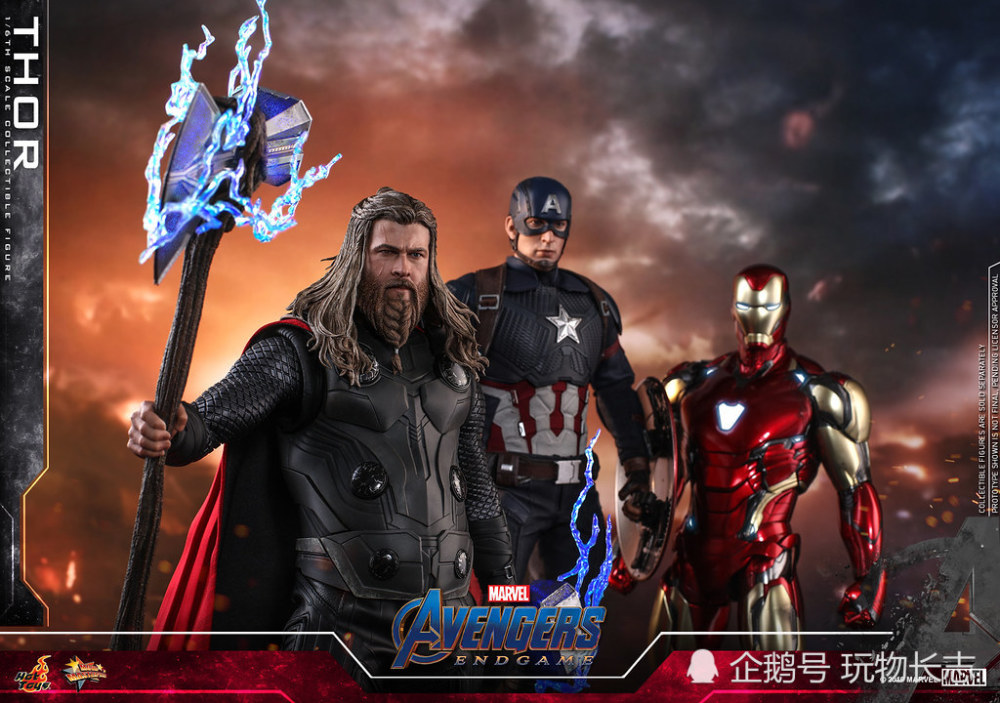 手持风暴毁灭者与雷神之鎚,hottoys的啤酒肚雷神终于还是来了