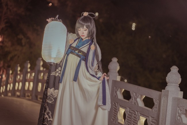 Cosplay汉服,Jkcosplay下限美腿 洛天依,汉服,cosplay,coser,cos
