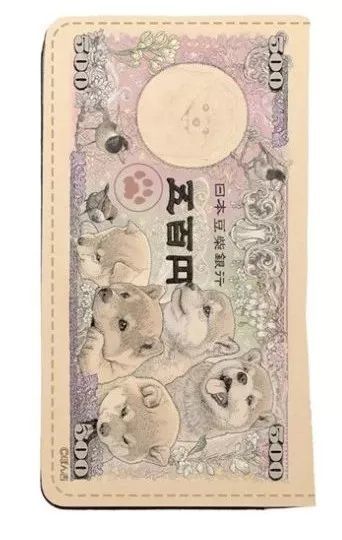 怎甘落后 插画家@bokoya 随后就发布了他的200日元及2000日元猫咪纸币