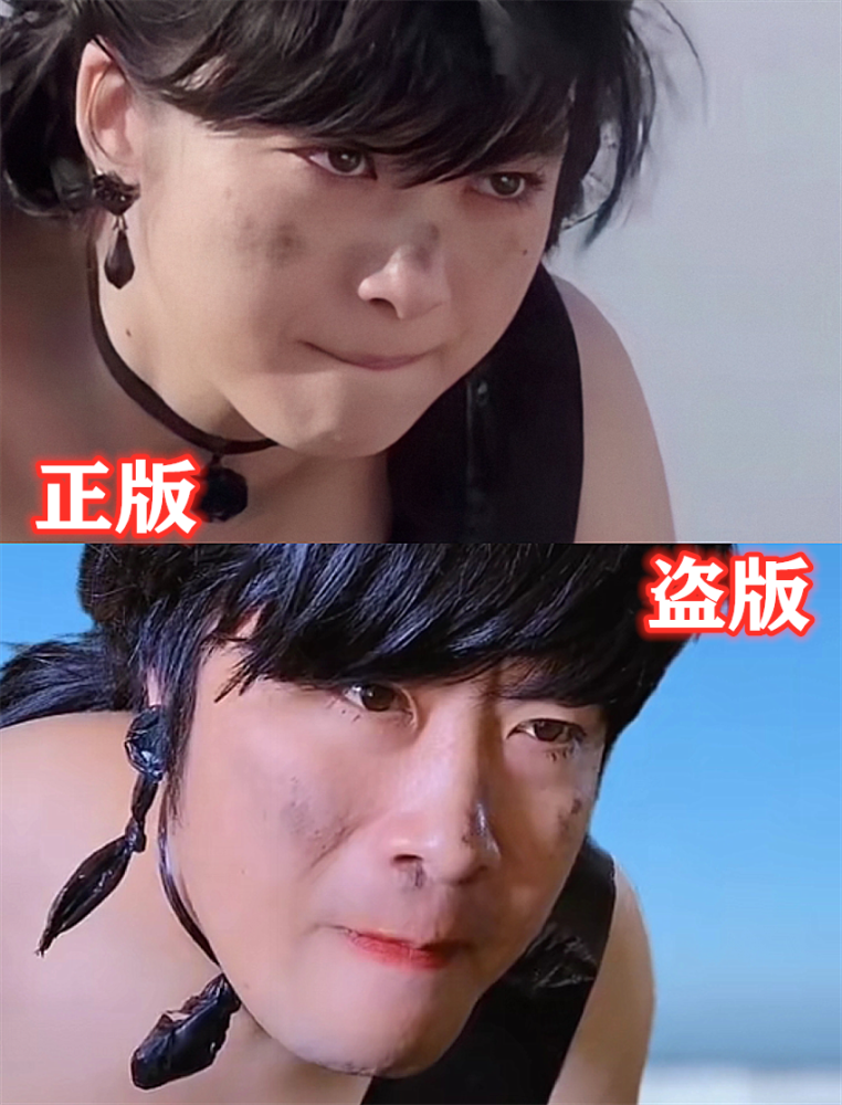 《假面骑士》正版vs盗版,吃饭时千万别看,网友:让你模仿没让你超越!