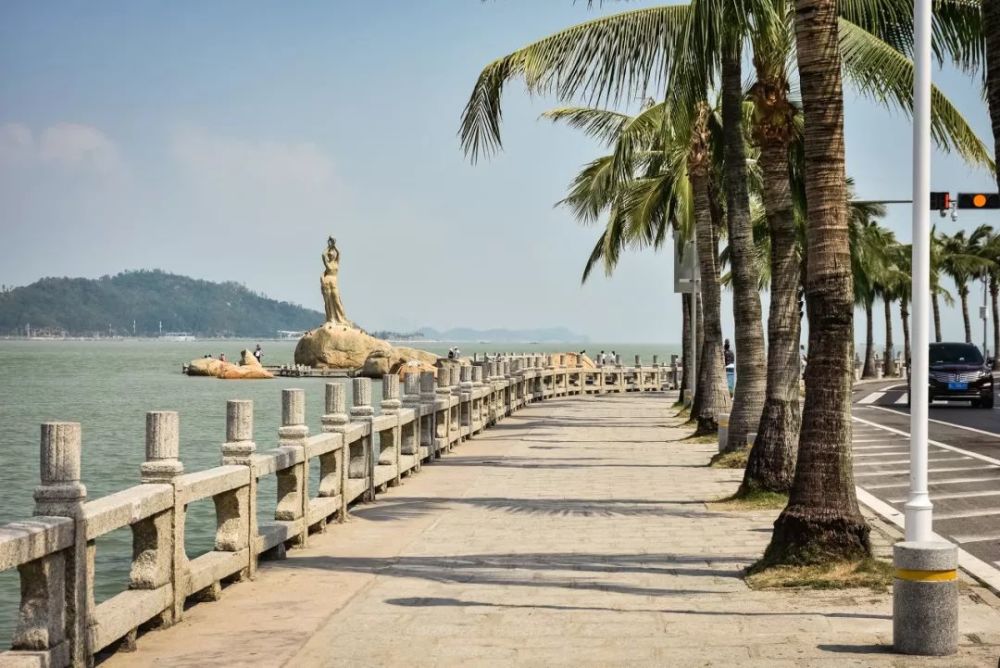 珠海,灯塔,情侣路,摩天轮,古元美术馆,野狸岛