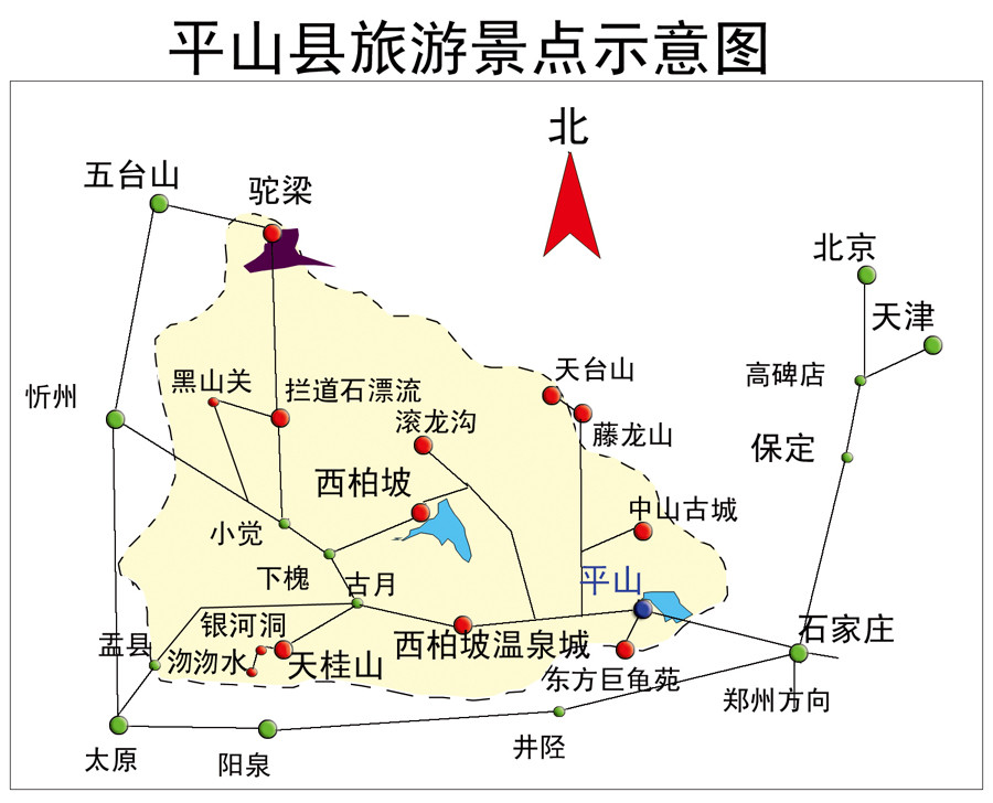 旅游景区,石家庄,西柏坡镇,平山县,平山旅游