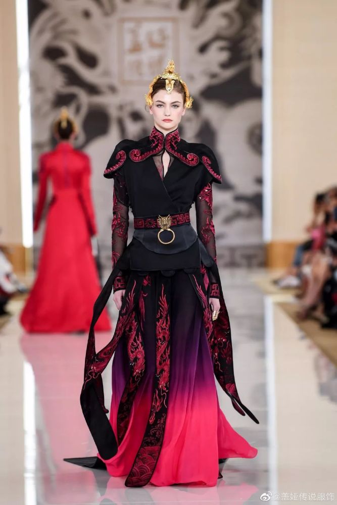 仙侠风?盖娅传说的中国风高定礼服吹的什么风!