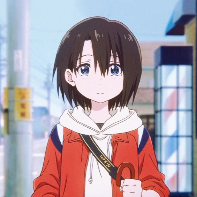 动漫《声之形》头像:短发女孩子