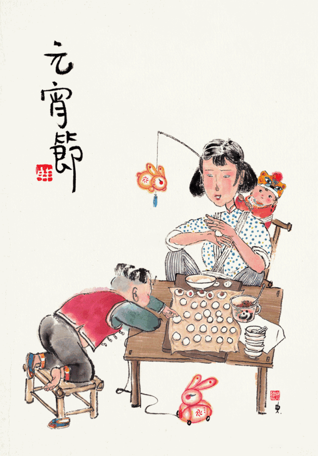 一幅幅24节气图,勾起了无数人孩童时代的记忆!