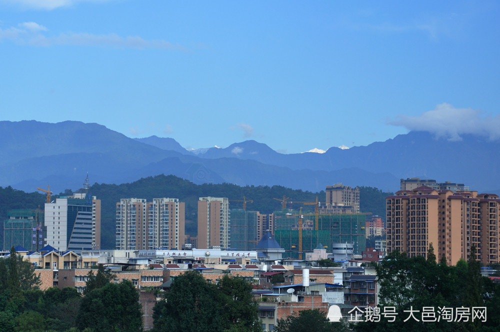 大邑,西岭雪山,大邑美景,大邑县城,大邑景色