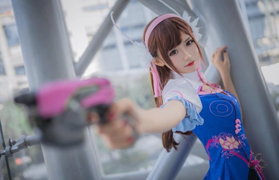 cosplay,腐团儿,守望先锋,d.va,主播