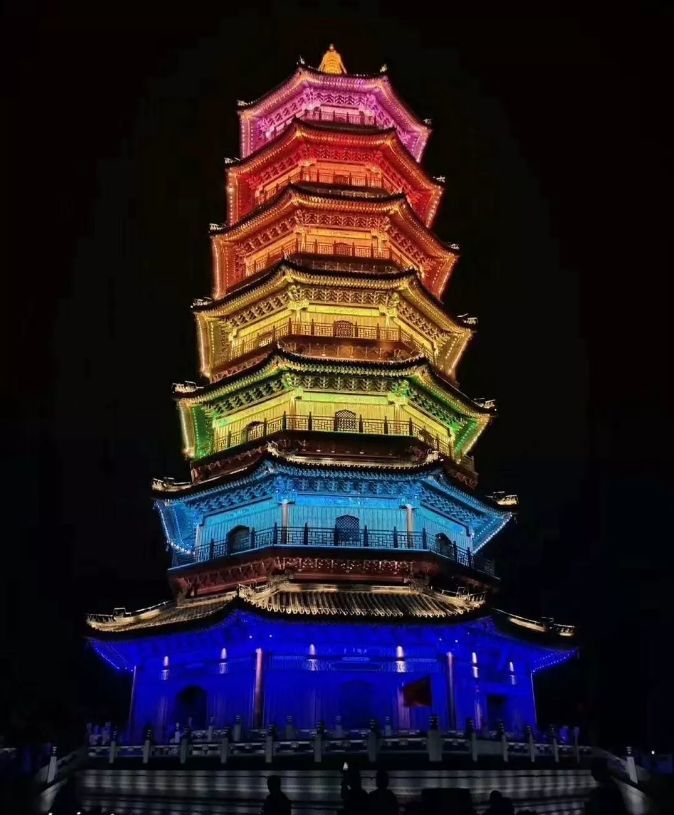 首山之巅—文峰塔全新亮相,周末又多了一处好去处!