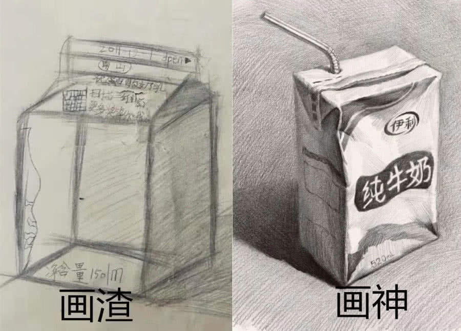 美术生,牛奶盒