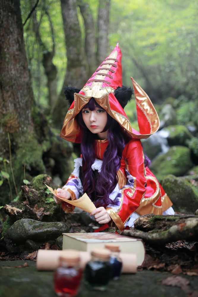 仙灵女巫,璐璐,cosplay,二次元,英雄联盟