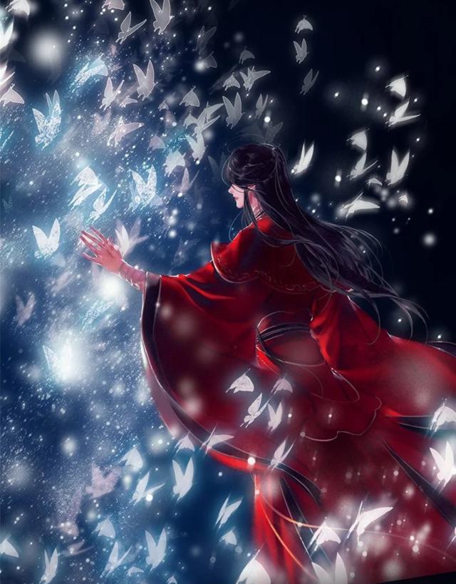 《天官赐福》漫画上线,画风太美,截图截到停不下来