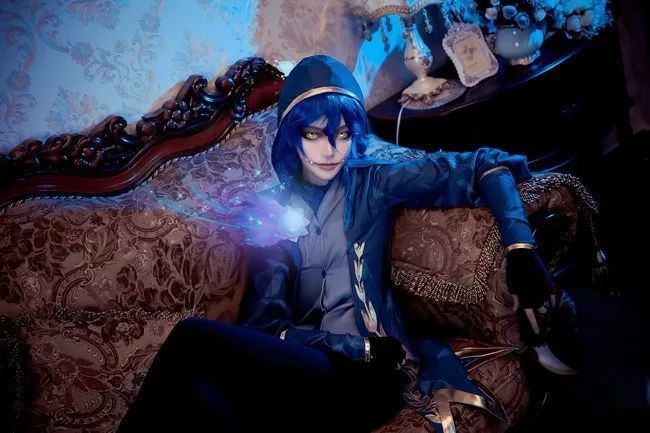 奈布cos,男性角色cos cos美图:第五人格—佣兵奈布,神秘优雅的贵族气息!
