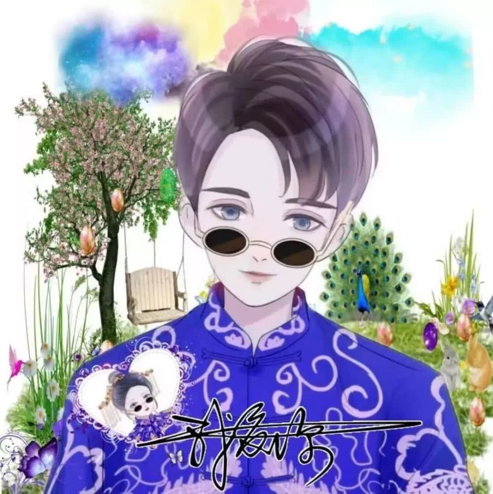 抖音点赞10w 的情侣头像/红色新郎新娘