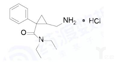 分别为盐酸米那普仑,阿戈美拉汀和氢溴酸伏硫西汀(如下图)