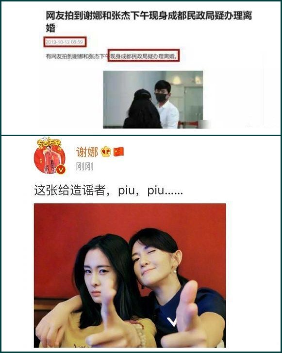 谢娜,张杰,离婚,民政局,张碧晨