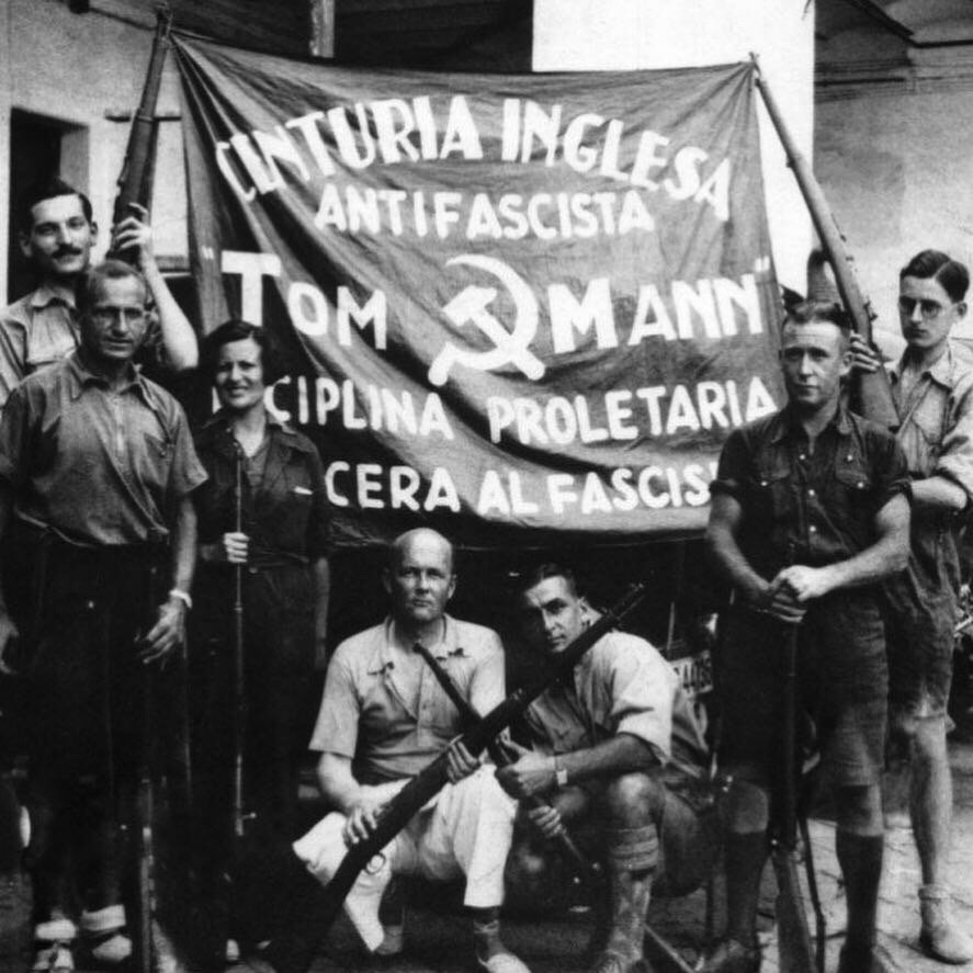 1936年10月22日,西班牙政府成立国际纵队,参与内战
