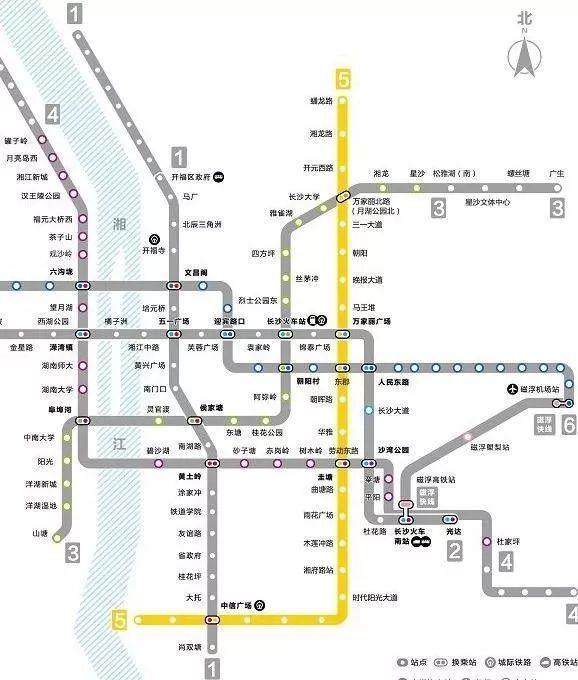 2020年,湖南长沙地铁四大好消息!看看你家有没有喜提地铁?