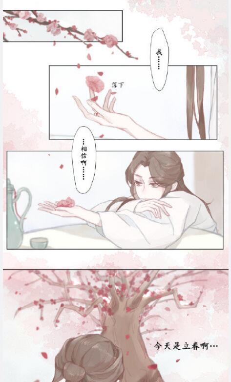 天官赐福,花城,谢怜,八百年,漫画