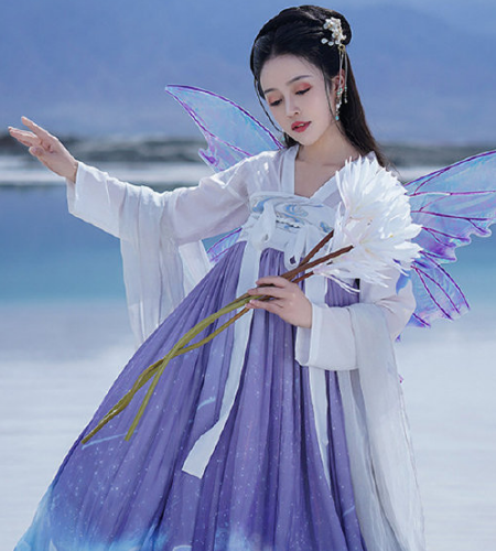 小姐姐古装造型魅力十足,浑身散发迷人的仙气