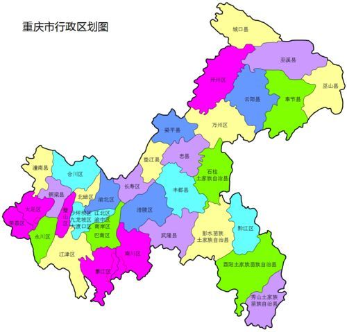 重庆主城共9区:渝中,江北,渝北,南岸,巴南,九龙坡,大渡口,沙坪坝