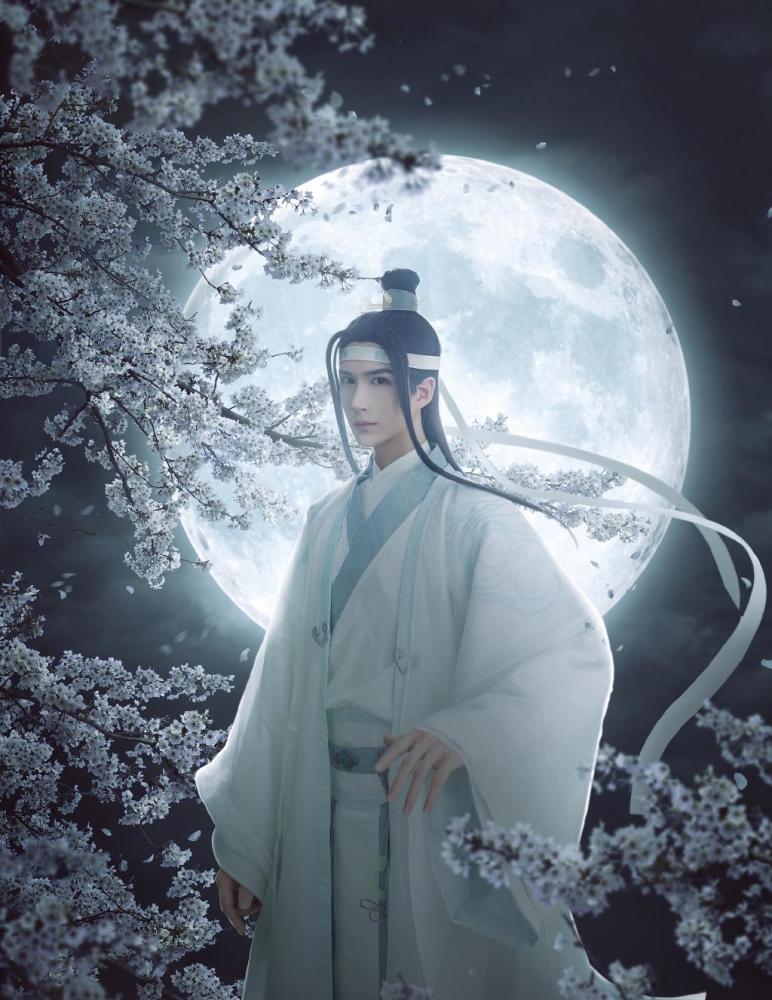 魔道祖师cos:儒雅的蓝忘机