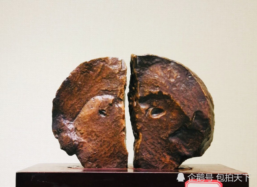 奇石欣赏:天下之石事 无巧不成书 知道什么叫合石吗?