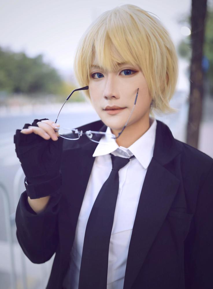 cosplay:黑塔利亚阿尔弗雷德的cosplay,也很酷