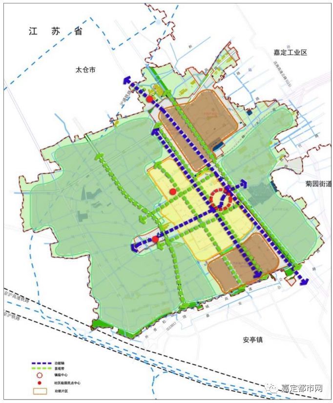 嘉定区,嘉北郊野公园,外冈镇