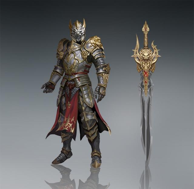 新神魔大陆,狮心骑士团,盔甲,战士