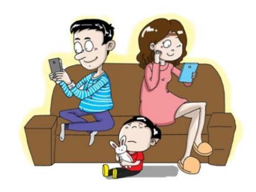家里孩子玩手机成瘾?