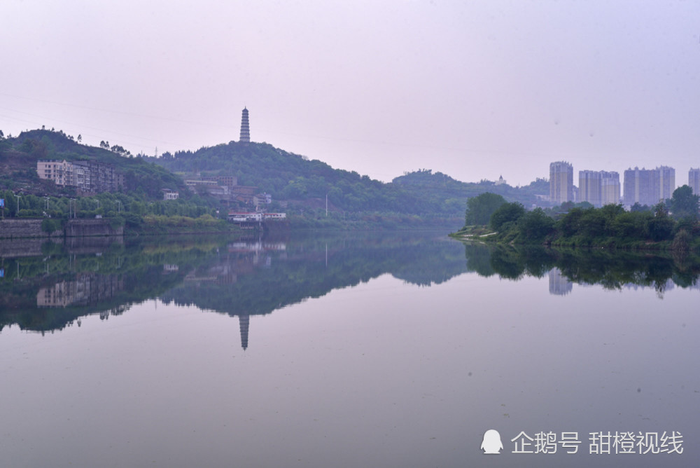 塔山公园,绿道,川南城际铁路,三元塔,内江