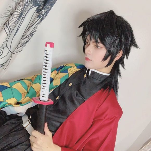 鬼灭之刃,cosplay,善逸,炭治郎,coser,伊之助
