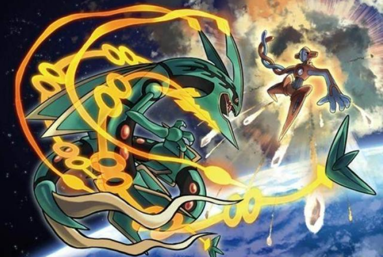 神奇宝贝:拥有mega进化的神兽,造型变帅,实力毁天灭地