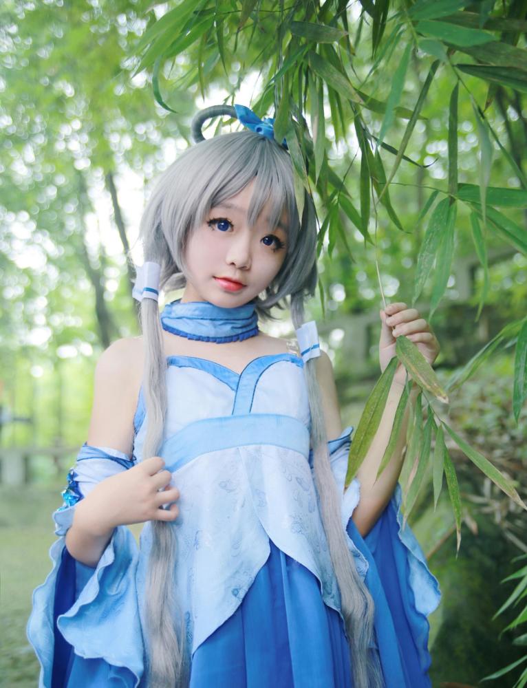 cosplay:洛天依cosplay流鱼惊鹊